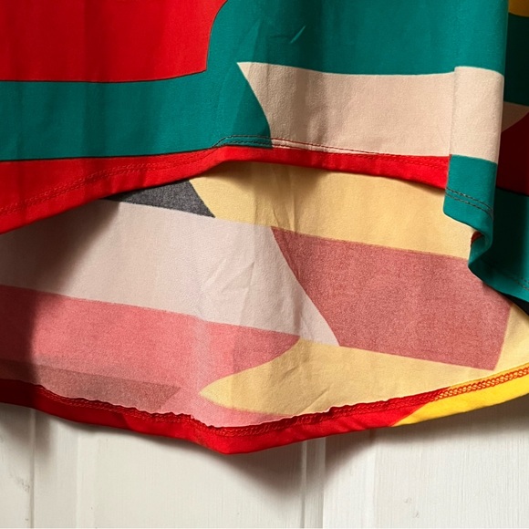 Lula Roe Multi Colored Maxi Dress - Picture 4 of 5